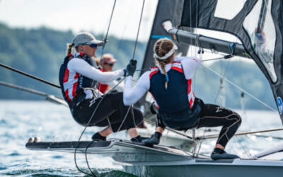 Flot EM debut til Nanna i 49fx